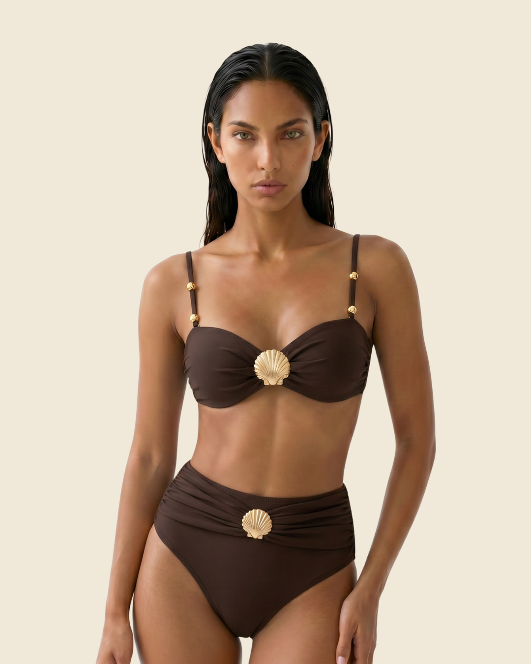 Bikini terra dorée