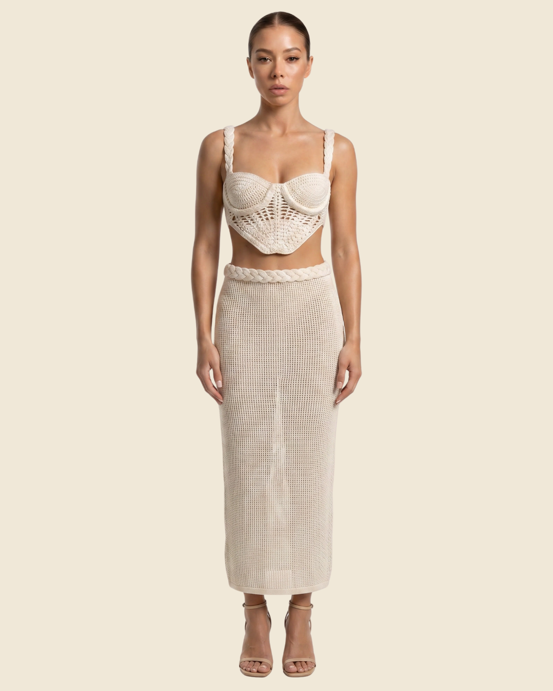 Ensemble Crochet Nacré Ariana