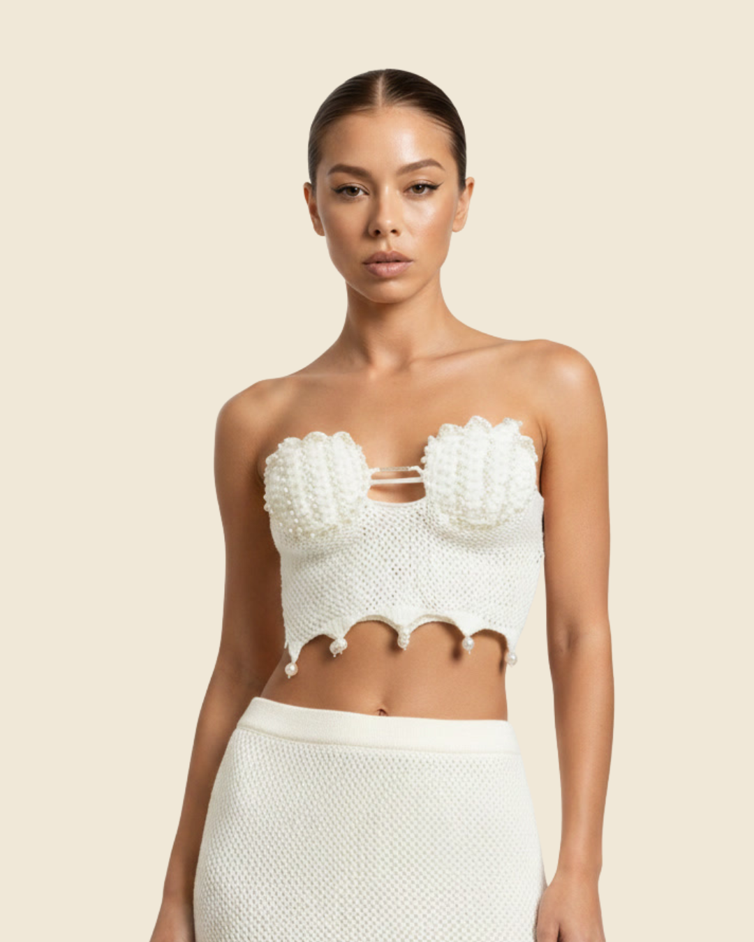 Ensemble Crochet Nacré Serena