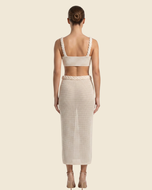 Ensemble Crochet Nacré Ariana
