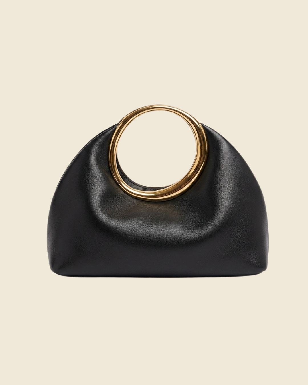 Sac Sculpt Anneau Doré