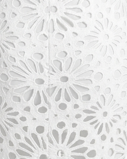 White Sun Crochet Cover-Up Set