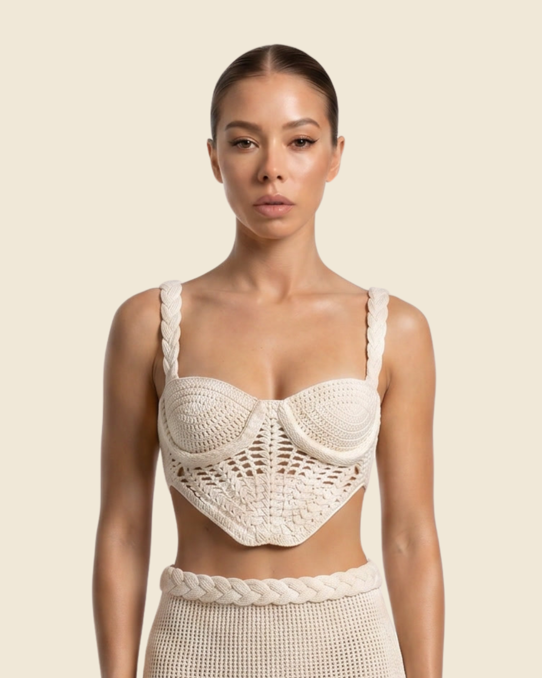 Ensemble Crochet Nacré Ariana