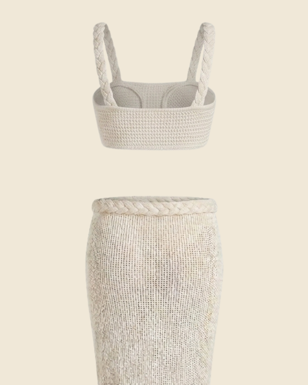 Ensemble Crochet Nacré Ariana