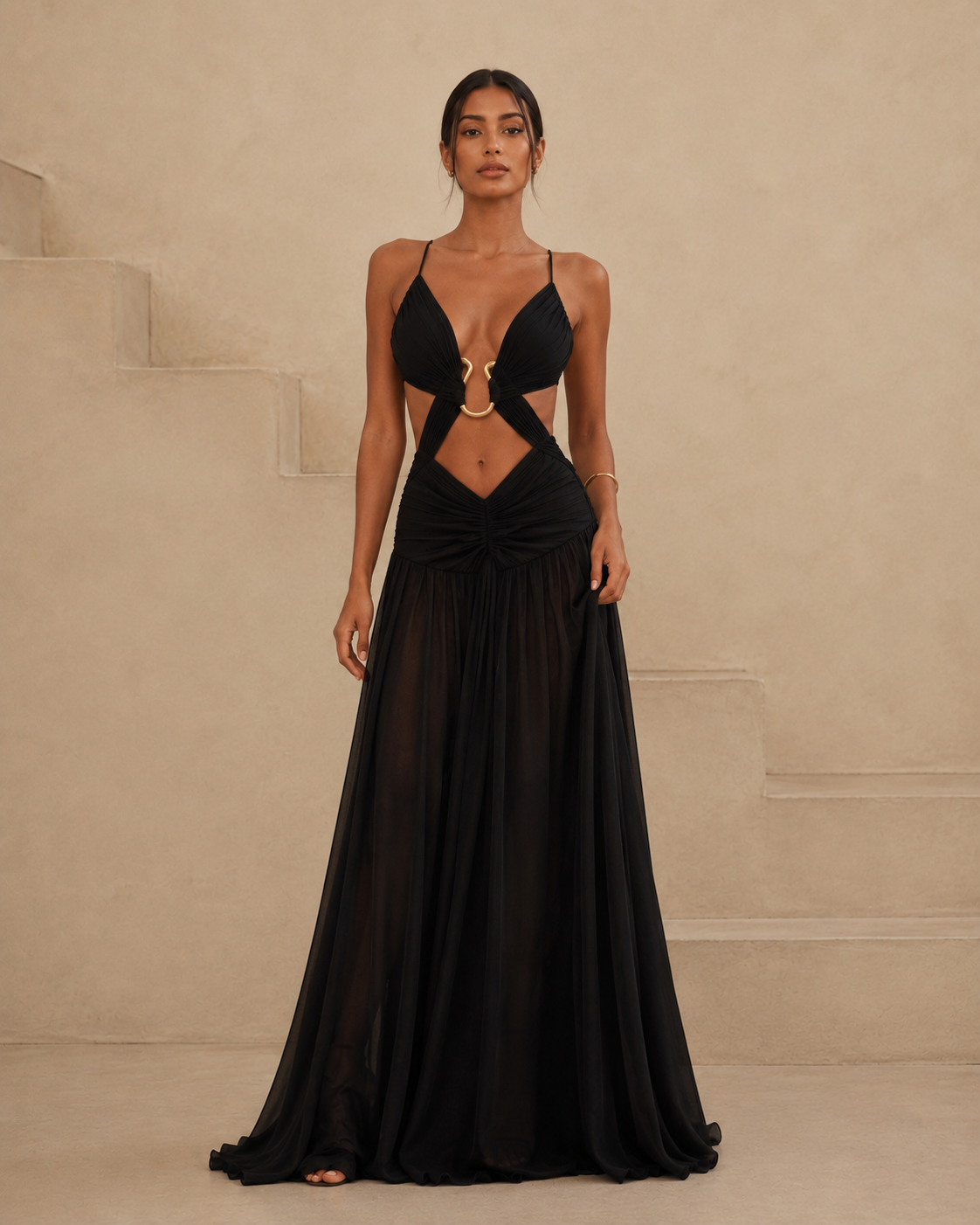 Robe Longue Fluide Théa