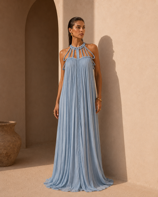 Grecian Goddess Maxi Dress