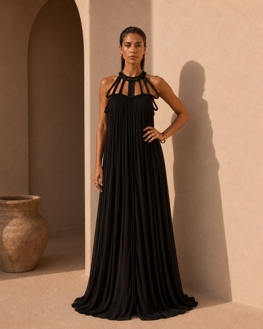 Grecian Goddess Maxi Dress